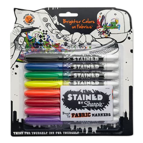 sharpie permanent fabric markers